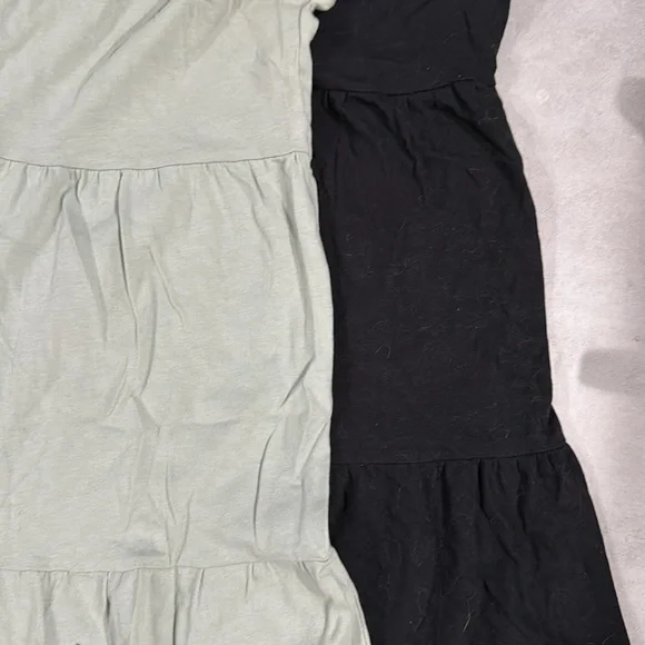 🎶💖BUNDLE OF TWO BEAUTIFUL LIGHTWEIGHT COTTON J.CREW FLUTTER DRESS - Picture 2 of 2